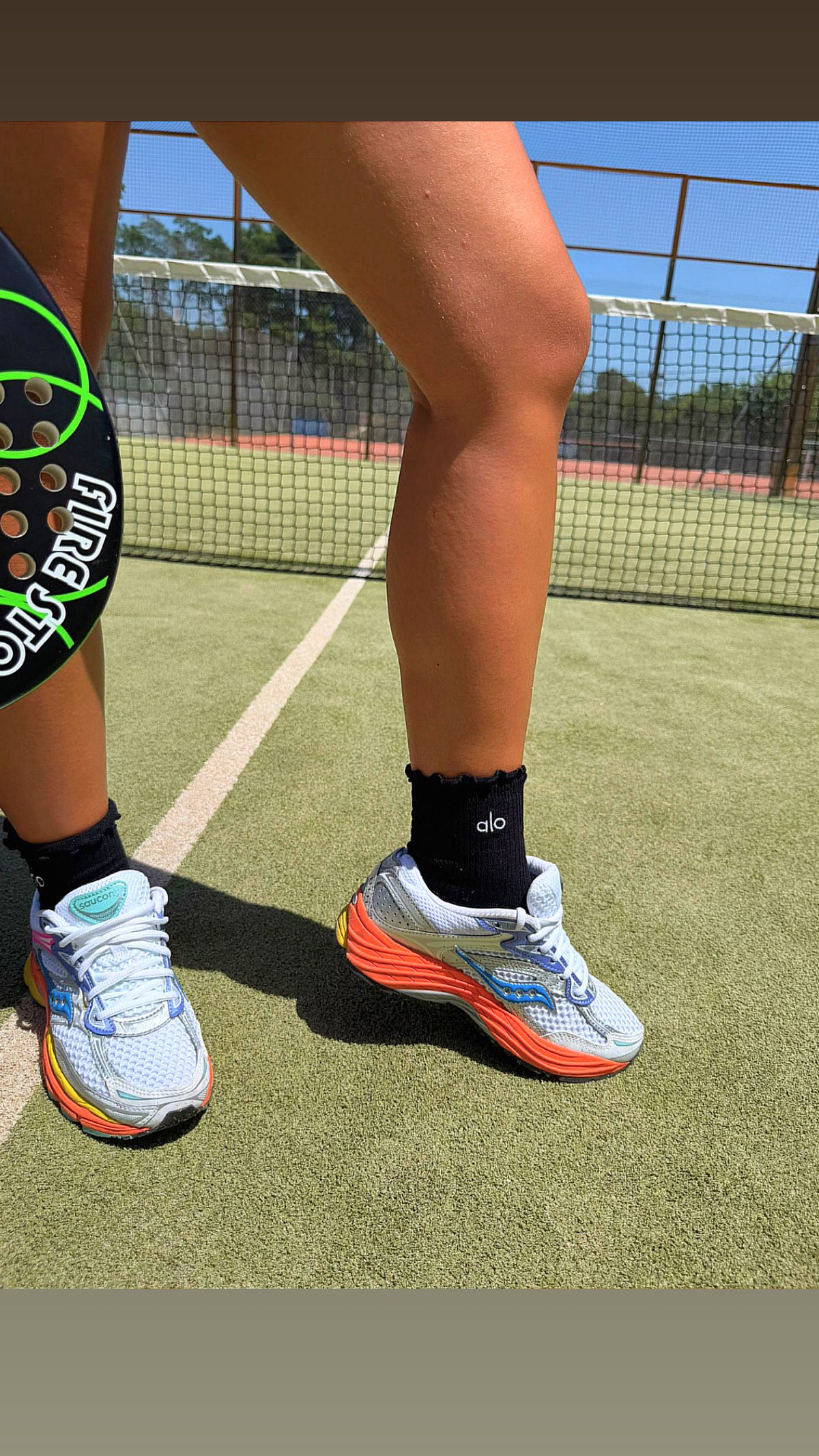 Ensemble de padel et tennis femme noir Maison Syana – vue 4